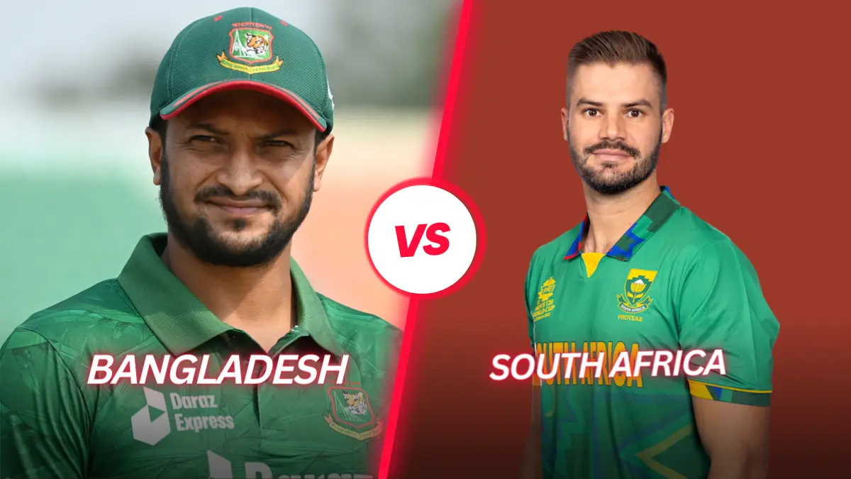 Image showing Bangladesh vs South Africa
