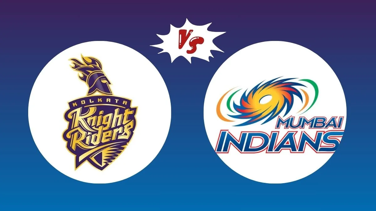 Image Showing IPL Match 14 Kolkata Knight Riders Vs Mumbai Indians 2024