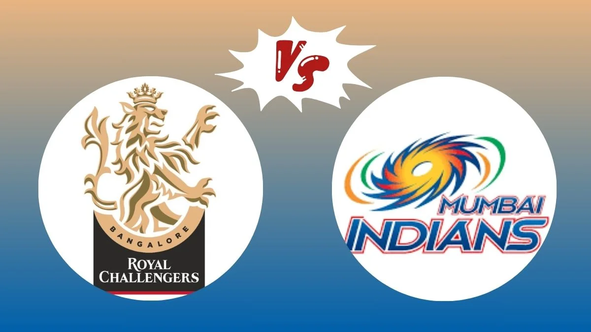 Image Showing IPL Match 18 Royal Challengers Bangalore Vs Mumbai Indians 2024