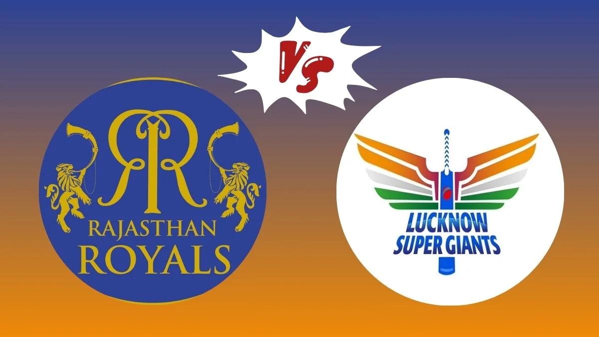Image Showing IPL Match 20 Rajasthan Royals Vs Lucknow SuperGiants 2024