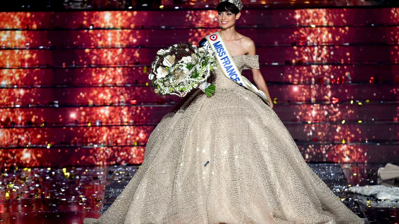 Image showing A victory for diversity For the first time in 100 years the winner of Miss France has short hair