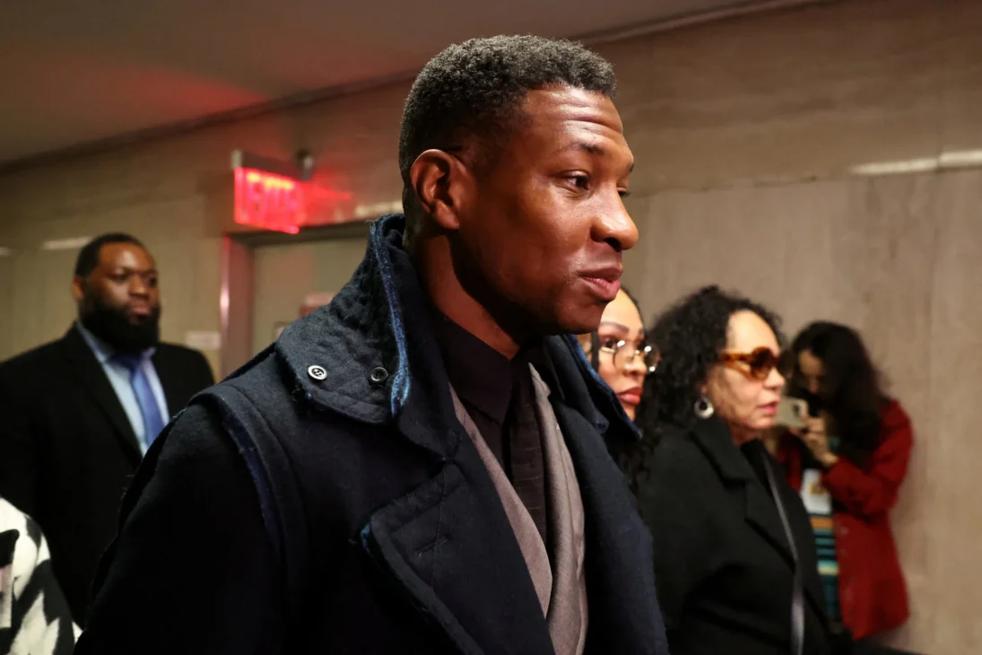 Image showing Actor Jonathan Majors convicted of assault, dropped from Marvel films
