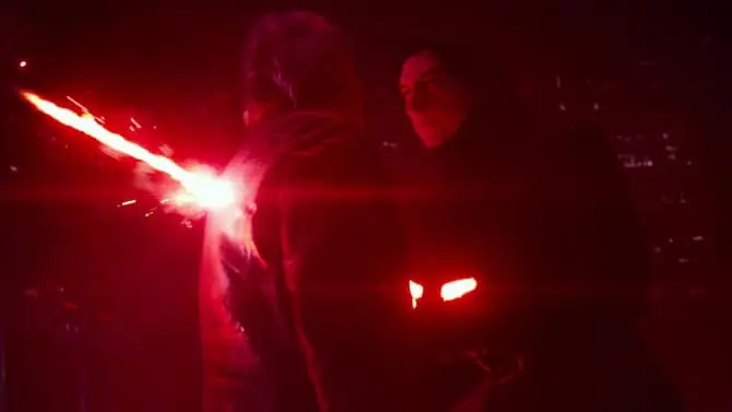 Image showing STAR WARS- Adam Driver Admits He's Still Haunted By Kylo Ren Killing Han Solo In THE FORCE AWAKENS