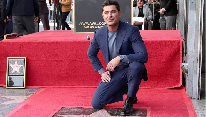 Image showing Zac Efron reflects on humbling moment after receiving Hollywood star