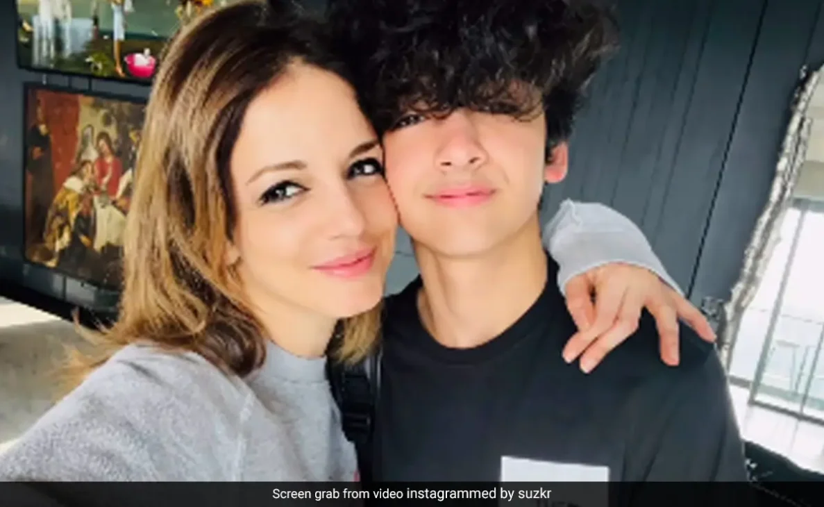 Image showing Sussanne Khan's Post For Son Hrehaan On Being Offered Merit Scholarship At Berklee College Of Music