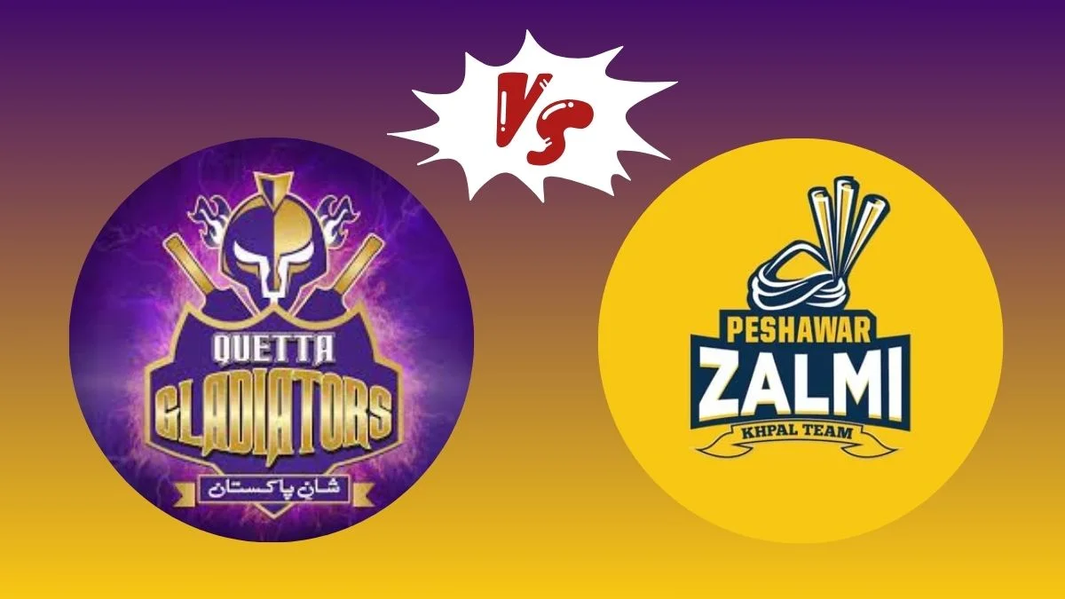 Image Showing PSL 9,2024 Match 2 Quetta Gladiators VS Peshawar Zalmi 